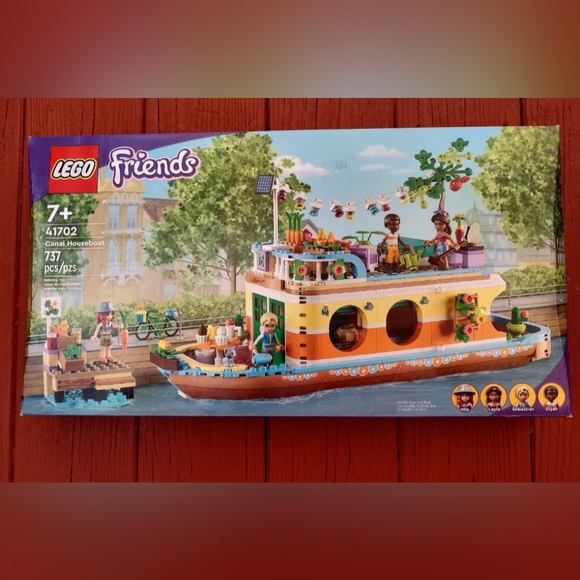 Lego | Toys | Lego Friends 472 Canal Houseboat | Poshmark
